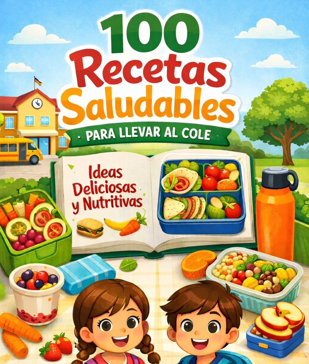 100 RECETAS Saludables para la vianda del COLE + 3 BONUS